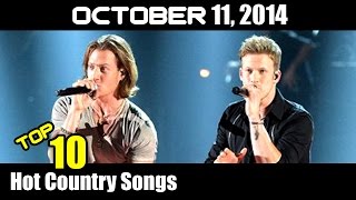 Top 10 Hot Country Songs Of The Week- October 11, 2014