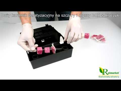 Karmnik deratyzacyjny na szczury i myszy BOX | Rolmarket.pl
