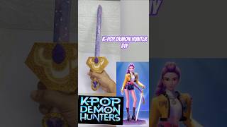 K-Pop Demon Hunters DIY Tutorial/Rumi's Sword Craf#papercraft #kpop #demonhunters#rumi