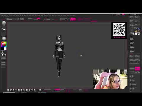 3D Character Art - Anissa Genzho (Anna Beganskaya) – ZBrush 2023