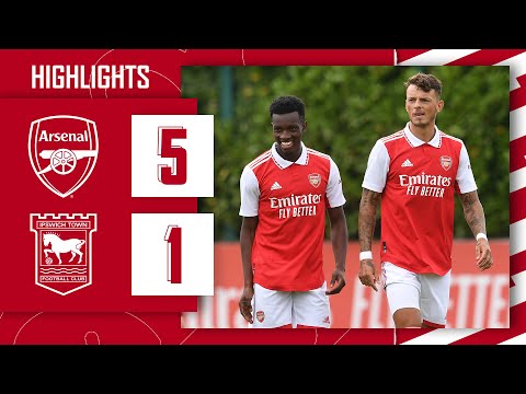 HIGHLIGHTS | Arsenal vs Ipswich Town (5-1) | Nketiah (3), Lokonga, Balogun