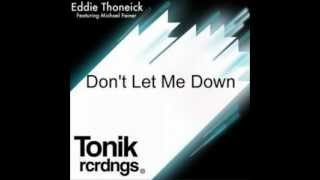 Don't let me down Eddie thoneick Feat Michael feiner