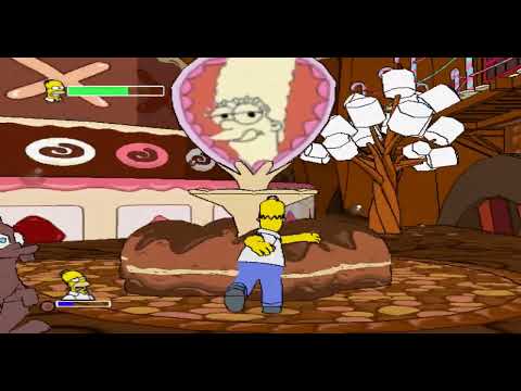 The Simpsons Game Part 1 Land Of Chocolate No Commentary