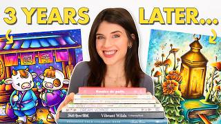 3 YEARS OF COLORING: My BEST & WORST Coloring Pages