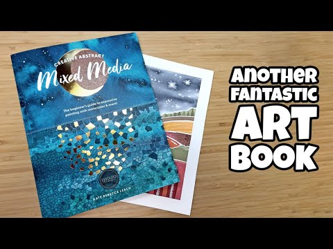 I Tried a Project from Kate Rebecca Leach’s New Mixed Media Book! | Watercolor & Abstract Art