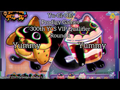 Yu-Gi-Oh! 300th YCS VIP Qualifier - Prodigy Games - R1 - Yummy vs Yummy