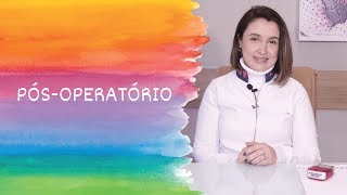 Pós-operatório da cirurgia infantil de retirada das amígdalas e adenoide
