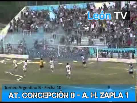 Atlético Concepción 0 - A. H. Zapla 1