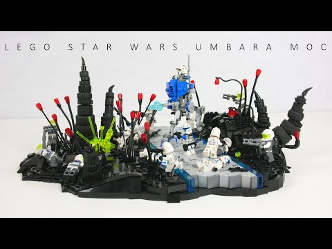 LEGO Star Wars the Clone Wars  |  501st AMBUSH ON UMBARA Moc