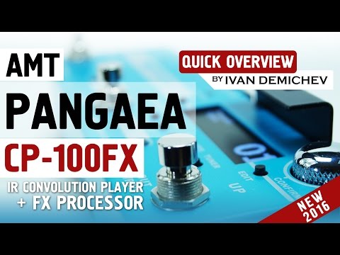 AMT Pangaea CP-100FX. Quick test (быстрый тест)
