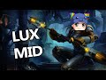 League of Legends - Lux Mid - Full Game With ...