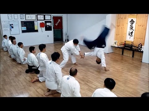 [Aikido Incheon, Samsungdang] 180612 "Kote-gaesshi should go low."
