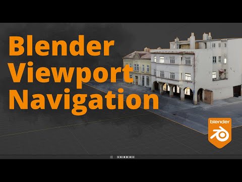 Blender - Viewport Navigation Basics, How to Move Around