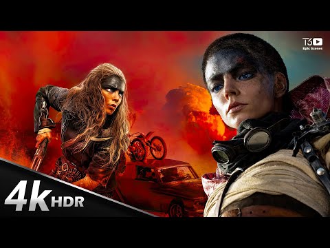 BEST Moive Furiosa : A Mad Max Saga - Every Insane Action Scene 4K HDR