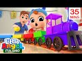 Impara Col Trenino A Colori Cartoni Animati Con Gianni Piccino Little Angel Italiano