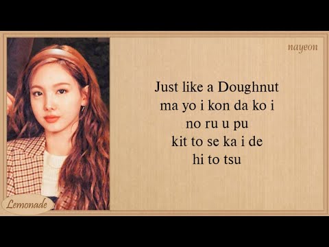 TWICE - Doughnut (Easy Lyrics)