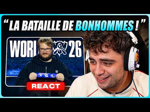 Kameto découvre le tirage du Round 3 du Swiss Stage des WORLDS (Le complot ? 🤔)