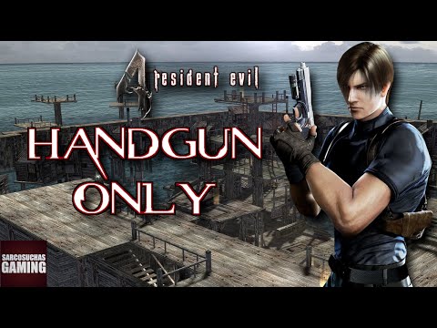 RE4 PC 60fps Mercenaries - Leon - Waterworld - Handgun & Grenades Only