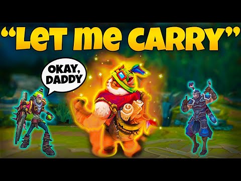 When you're the teams only damage THIS is how you carry (tank team)