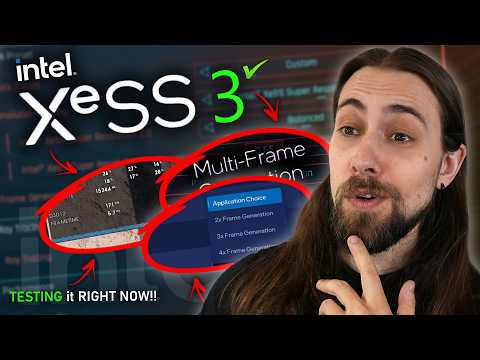 Testing XeSS 3 Multi Frame generation!! Latency, Quality & General Usability