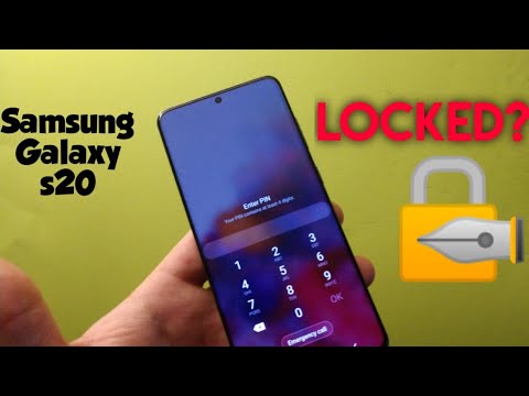 Samsung Galaxy S20 how to reset forgot screen lock, pin, password , locked out, bypass locked screen