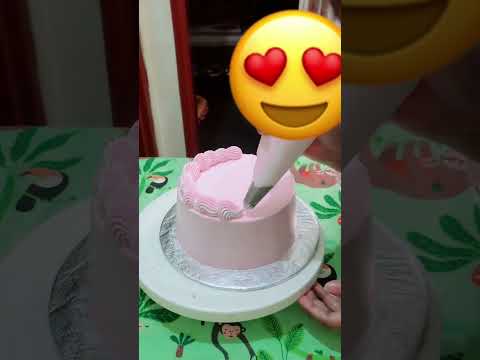 Vanilla vintage and bento cake with aesthetic colours