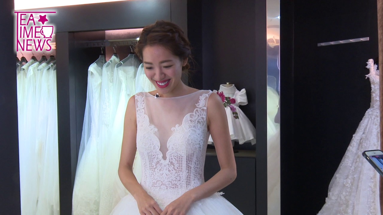 劉伊心試婚紗 6/4辦戶外婚禮嫁戈偉如前夫