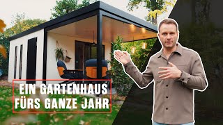 Das Gartenhaus für jede Jahreszeit und ganzjährige Nutzung | Urban One Gartenhaus