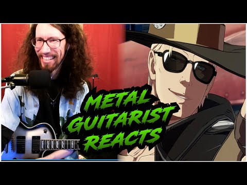 Pro Metal Guitarist REACTS: Guilty Gear Strive OST - Just Lean (Johnny's Theme)