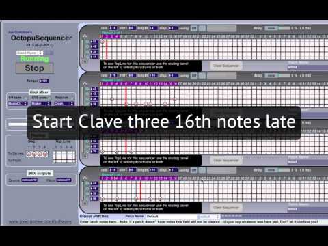 Creating Grooves using Displacement in OctopuSequencer
