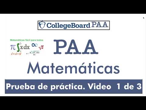 Guía PAA 2020 UDG  resuelta video 1 de 3