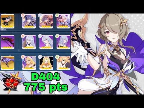 [Honkai Impact 3] SEA - Ex-Abyss Red Lotus (D404) - AKA 775 pts - AE(S0) MA SPA (Fuxi 2*)
