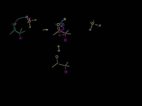 Keto-enol tautomerism