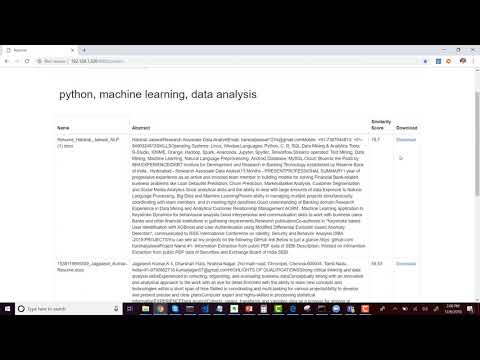 Intelligence Document Search using Semantic indexing