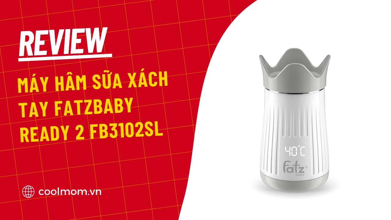 Máy hâm sữa xách tay Fatzbaby READY 2 FB3102SL