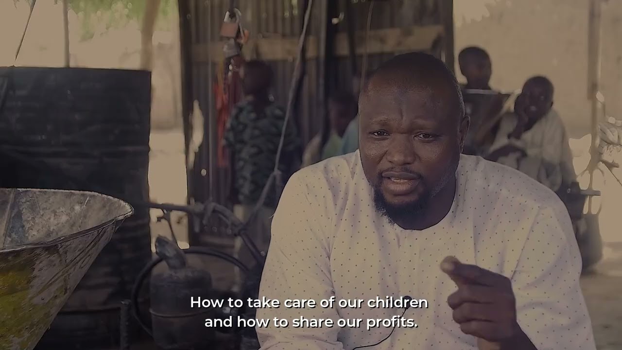 A father who can now support his children’s education in Borno State, Nigeria