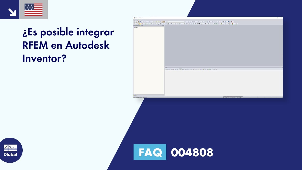 FAQ 004808 | ¿Es posible integrar RFEM en Autodesk Inventor?