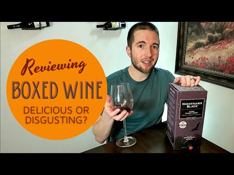 BOTA BOX - NIGHTHAWK BLACK - PINOT NOIR REVIEW [Best Wine Under $20]