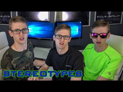 NERF STEREOTYPES | THE YOUTUBE VIEWER!