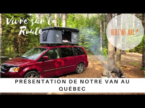 🚐 VAN TOUR - Présentation de notre van au Québec  -  Une famille nomade en camping car