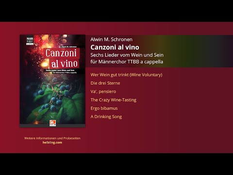 Alwin M. Schronen - Canzoni al vino (Sampler)
