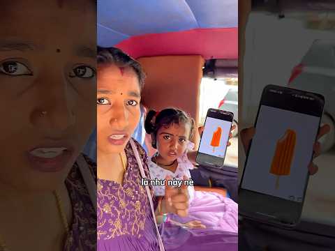 Cô bé muốn ăn một cay kem như trong hình và cái kết #shorts