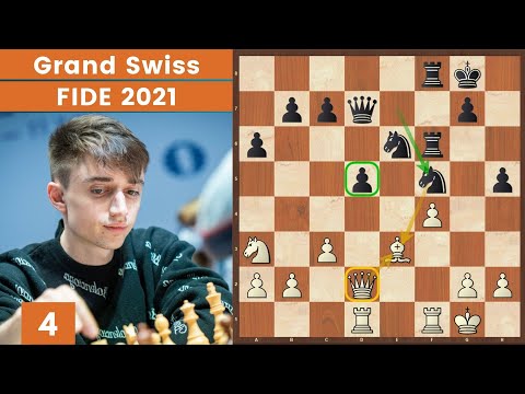 La Partita Perfetta! - Durarbayli vs Dubov | FIDE Chess.com Grand Swiss 2021