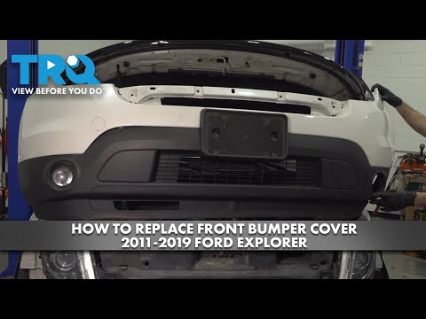 How to Replace Front Bumper Cover 2011-2019 Ford Explorer