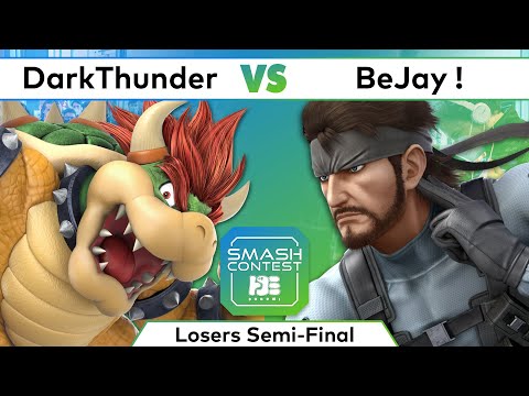 Smash Contest: DoKomi 2022 - HIVE | DarkThunder (Bowser) Vs. TDB | BeJay! (Snake) - Loser Semi-Final