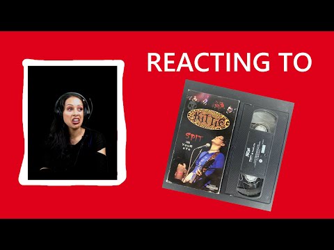 REACTING TO MY OLD BAND'S HOME VIDEO (VHS REALNESS) | Fallon Bowman