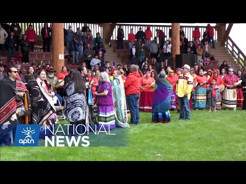 Marking one year since unmarked graves found | APTN News