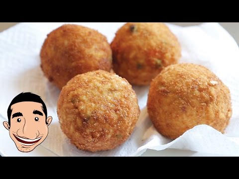 Sicilian Arancini | Homemade Italian Rice Balls Recipe | Italian Street Food