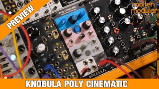 Video thumbnail for Knobula Poly Cinematic not quite review by Molten Music Technology