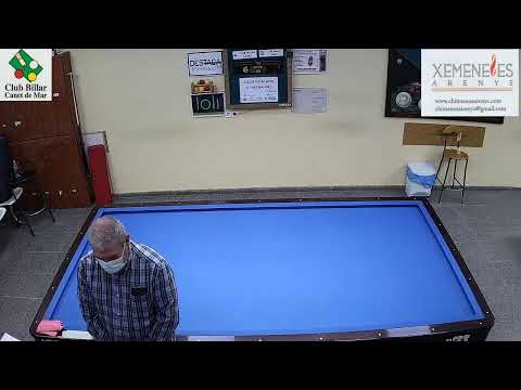 5ª JORNADA LLIGA  CATALANA 3 BANDES  3ª DIV  GRUP"A" CLUB BILLAR CANET VS C.B.PRAT